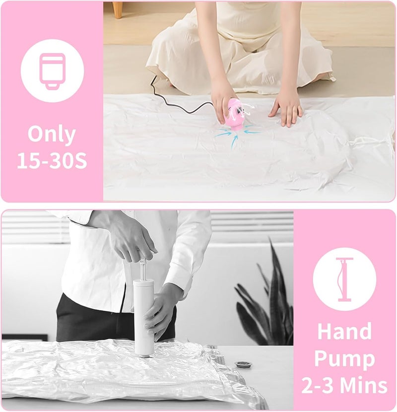 Lisacool Vacuum Pump for Storage Bags Electric Pump for Vacuum Storage Bags Space Saver Bag Portable Electric Pump - Image 4